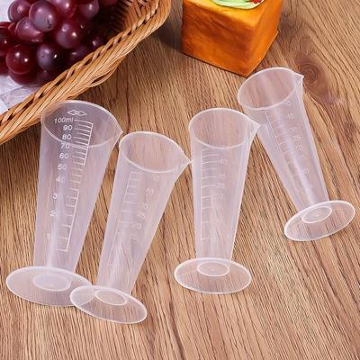PP Liquid Measuring Cup Large Capacity 25/50/100/250/500ml Seasoning Measuring Cup Kitchen Supplies Stackable Measuring Jugs