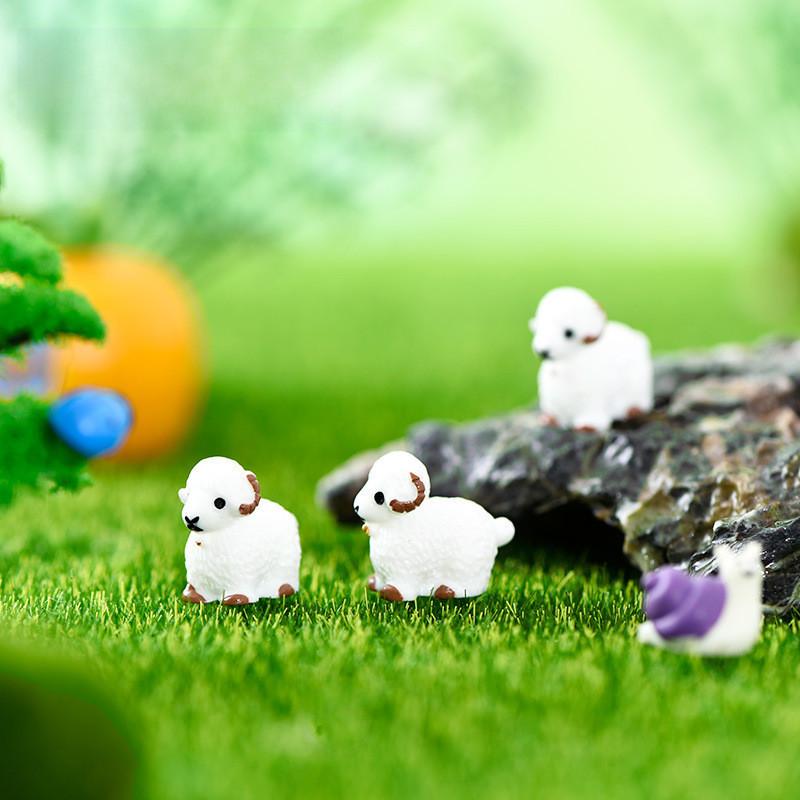 Cute Cartoon Sheep Decoration Ideal For Crafting Resin Art Projects And Mini Landscapes