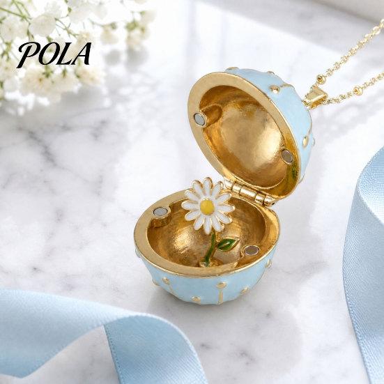 Stylish Birth Flower Pendant Openable Oval Necklace, Dainty January To December Jewelry Month Birthday Gift for Mom Wife Girlfriend Necklace