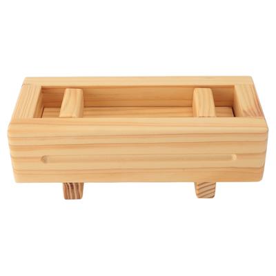 Sushi Press Mould Wooden Rectangular Rice Roll Mould Sushi Making Tool for Home Kitchen Restaurant