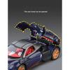 1/32 Pagani Huayra BC Supercar Alloy Muscle Car Model Sound and Light Pull Back Children's Toy Collectibles Birthday Gift