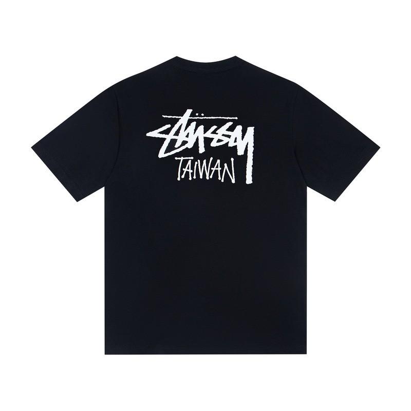 Camiseta de Algodón Unisex de Corte Holgado con Estampado de Letras Camiseta Casual de Manga Corta para Adolescentes y Adultos