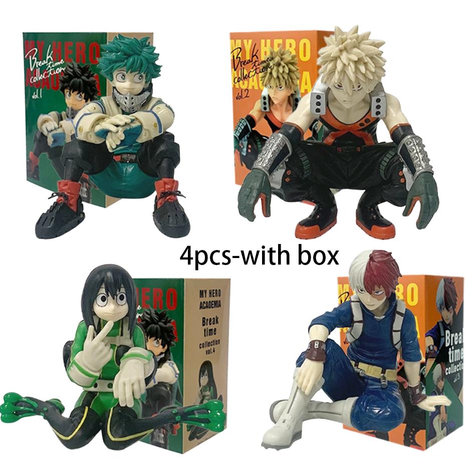 5PCS NEW Bandai BANPRESTO My Hero Academia 7TH In Stock SEASON FIGURE Katsuki Bakugo Figure Anime Collect Model Boxed Toys Gifts