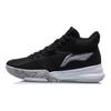 Li Ning Comfortabele Demping Antislip Slijtvast Lichtgewicht Mid-top Basketbalschoenen Heren Zwart ABPQ039-7