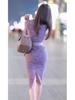 2025 French Plus Size Sexy Slimming Lace Dress for Mature Women - Hot Style Socialite Outfit