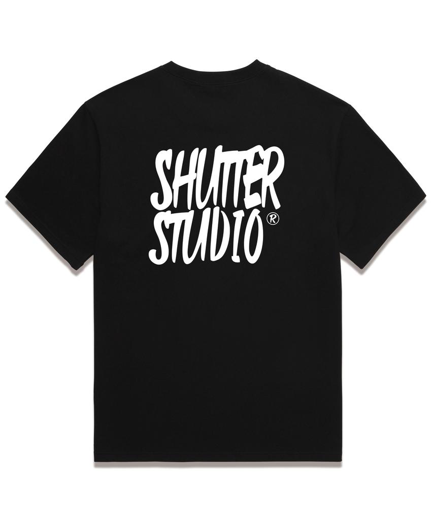 SHIRTER Glory St. Short Sleeve T-Shirt (Srts206) Black_White