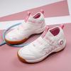 Badminton Shoes Boys Girls Breathable Casual Sneakers Teen Students Rotary Buckle Net Shoes
