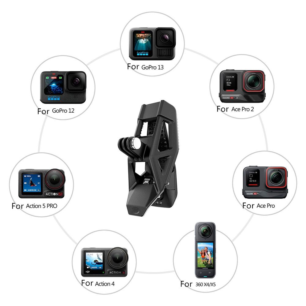 Kit Accesorii Suport Bărbie Cască Motocicletă Pentru Action5 PRO/4/3 GoPro/insta360