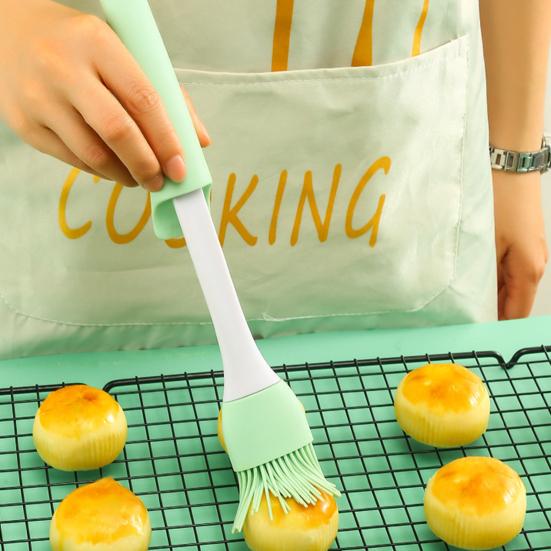 

Yousheng Oil Brush Недеформируемая кухонная утварь Безопасная кухонная силиконовая лопатка скребок для приготовления пищи