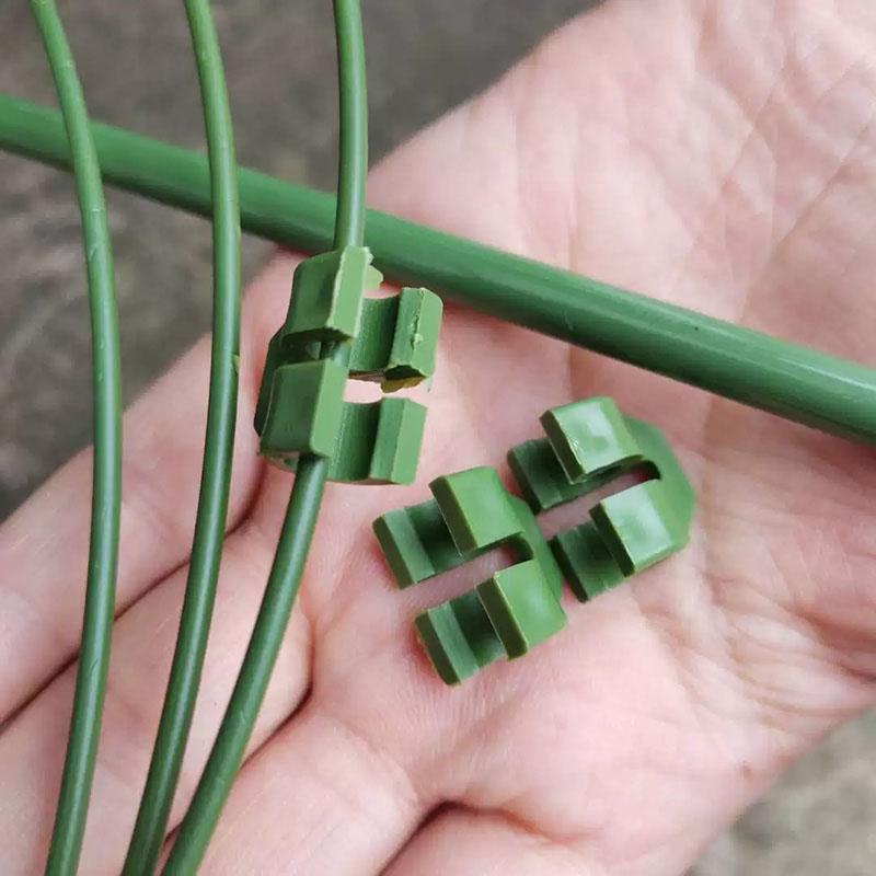 Uchwyt do roślin ogrodowych Stojak na pnącza Podpora do roślin w doniczkach Stal powlekana tworzywem Sztucznym Kratka dekoracyjna na warzywa