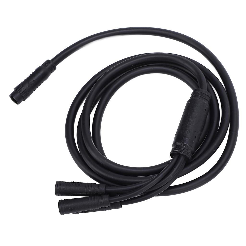 Electric Cycle Connector Cable 4.9FT Water Resistant Controller To Display Throttle Headlight Connecting Extension