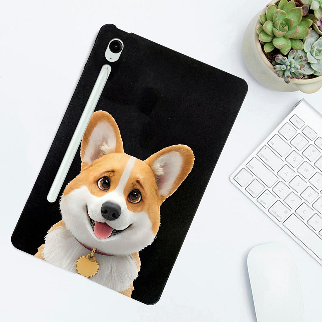 Pro Samsung Galaxy Tab S10 FE+ Pouzdro s potiskem vzoru Tenký ochranný kryt z TPU pro tablet