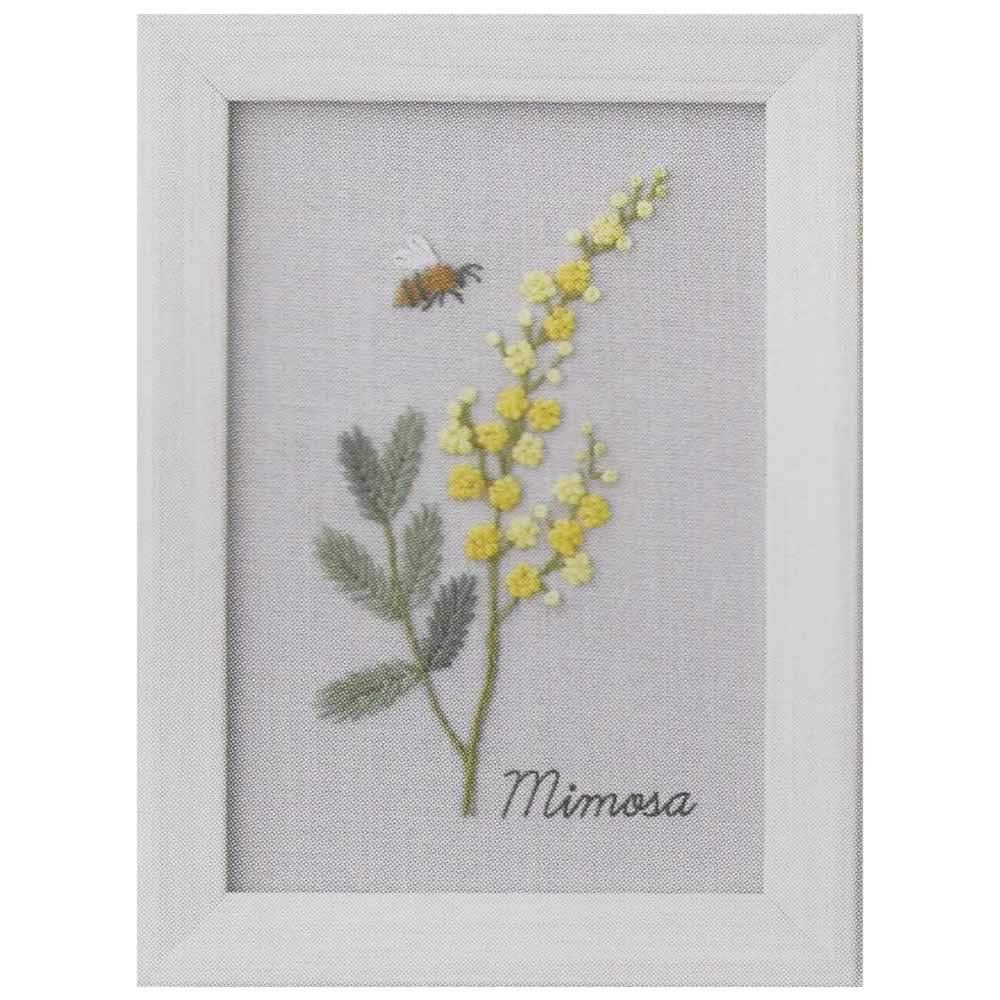 

Набор для вышивания LECIEN Растение Cosmo x 542002 Блокнот на 12 месяцев Кадзуко Аоки Мимоза (10 13.6 см)