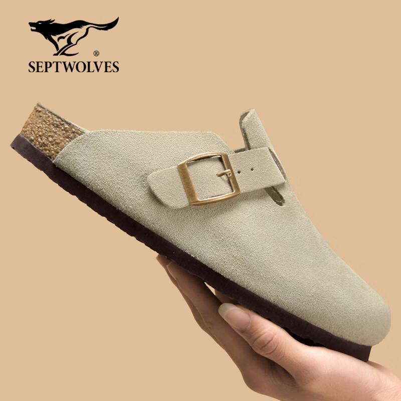 Seven Wolves Men s Summer 2026 Slip-On Sandals 44
