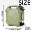 12L Water Storage Container Portable Camping Water Tank Outdoor Drinking Bucket  Travel Supplies