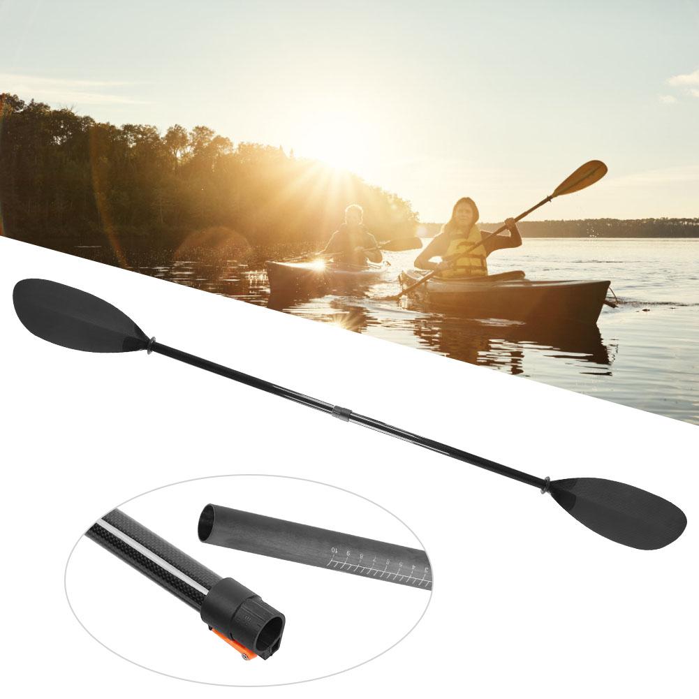 Double End Adjustable Angle Carbon Fiber Paddle Standup Paddles for Surfing Kayak Inflatable Boat