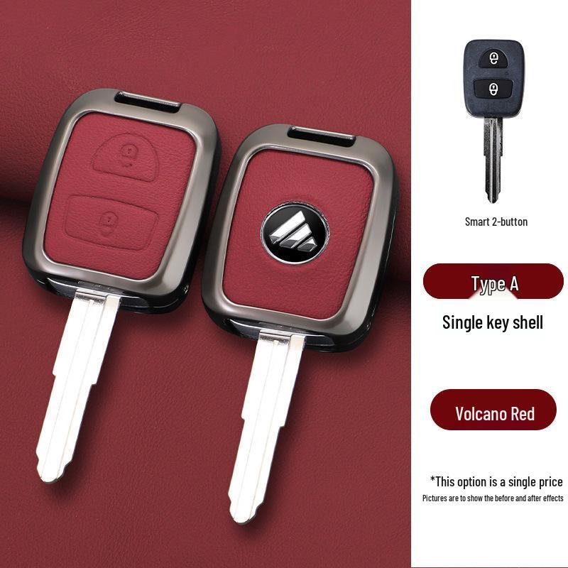 Foton Aumark ES5 Van Genuine Leather Key Case for Ruowo E3/ES3 with Buckle