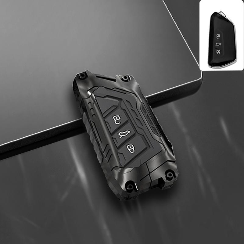 

2026 Горячий Для Volkswagen VW Для VW Golf 8 Mk8 GTI GTD R ID3 ID4 2020 Сплав Цинка Силикон Чехол Для Ключа Автомобиля Держатель Брелока Накладка Авто A