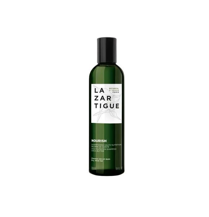 Lazartigue Nourish Shampooing Haute Nutrition Beurre de Karité Cheveux Secs et Épais 250ml