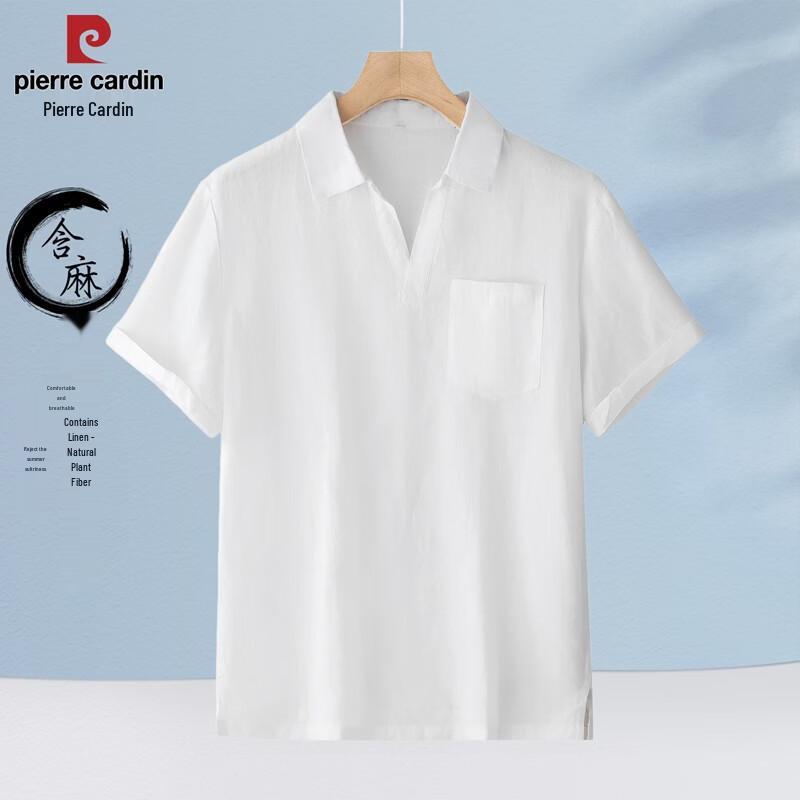Pierre Cardin Men s Lyocell Linen Polo Shirt 2XL/185