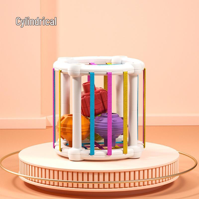 Rainbow Shape Sorter: Infant & Toddler Cognitive Grip Toys