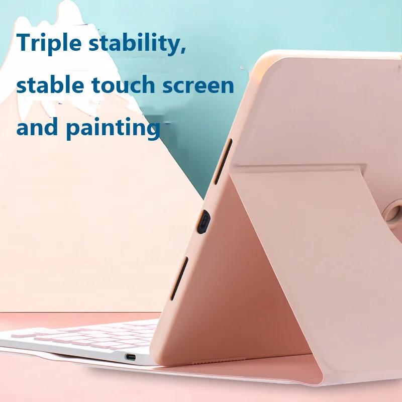 720° drehbare Tastaturhülle für Samsung Galaxy Tab A9 Plus 11 Zoll S9 11 S8 S7 11 Zoll A8 10,5 S6 Lite 10,4 Für Tab A11 Plus