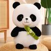 25/35/45cm Wunderschöne Panda Plüschtiere Niedliche Bambus Panda Bären mit Bambus Plüschpuppe Stofftier Spielzeug für Kinder Bestes Geschenk