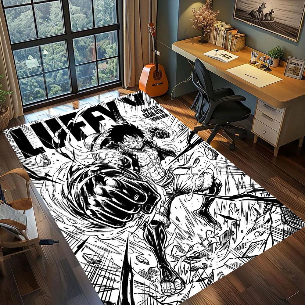 

OnePiece anime character Carpet for Living Room Bedroom Home Decor Cool Movie Mat Play Floor Mat 60x90cm