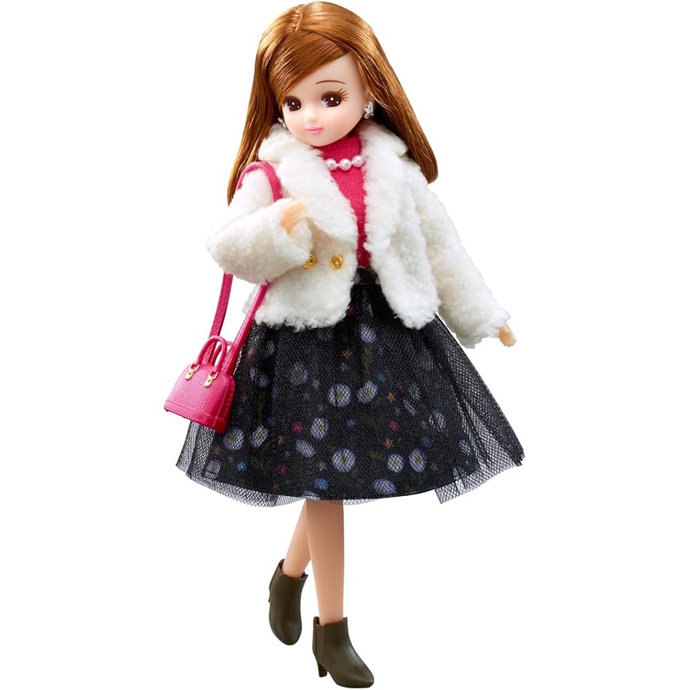 TAKARA TOMY (TAKARA TOMY) Licca-chan Dress LW-17 Fluffy Elegance Dress Up Playhouse Toy 3 Years a...