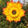 Multistyles Rotating Sunflower PVC Garden Yard Wind Spinner  Outdoor Party Picnic Decor