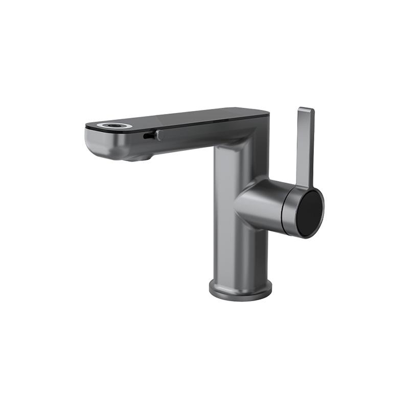 Temperature Digital Display LED Basin Faucet 2 Modes Multi-function Hot Cold Water Sink Mixer Wash Tap For Bathroom