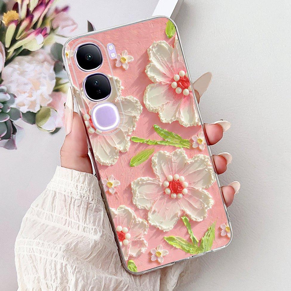 Clear For Vivo V40 Lite IDN Case 4G 5G Cute Cartoon Cool Luxury Funny Boys Girls Phone Case For vivo V40 Lite 5G IDN Back Cover
