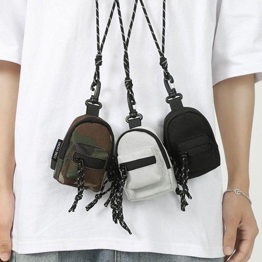 

Оксфордский кошелек для монет, маленький брелок для ключей, модный компактный чехол EDC