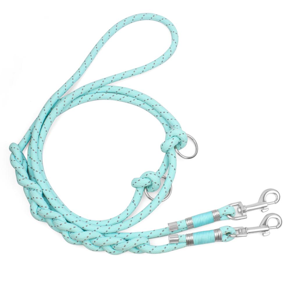 Pet Dog Leashes Adjustable Free Hands Rope Outdoor Reflective Nylon Walking Dog Running Travels For Small And Medium Dog Fashion