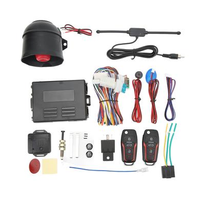 Araba Hırsızlık Önleme Alarm Sistemi Uzaktan Çalıştırma Durdurma 12V Evrensel Anahtarsız Giriş Sistemi Evrensel için