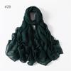 58 Colors Women Candy Color Voile Scarf Plain Solid Pashmina Female Warm Cotton Viscose Scarves Blanket Shawls And Wraps Bufanda