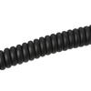 Metal Detector Spring Power Cable Black for GFX7000 4500 5000 Power Cord 1 Meter