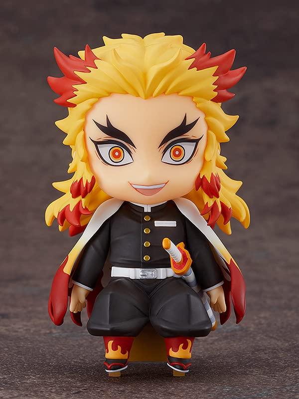 Nendoroid Demon Kimetsu no Yaiba Rengoku Anjuro Plastová malovaná pohyblivá figurka G12794 Swacchao! Slayer Bez měřítka