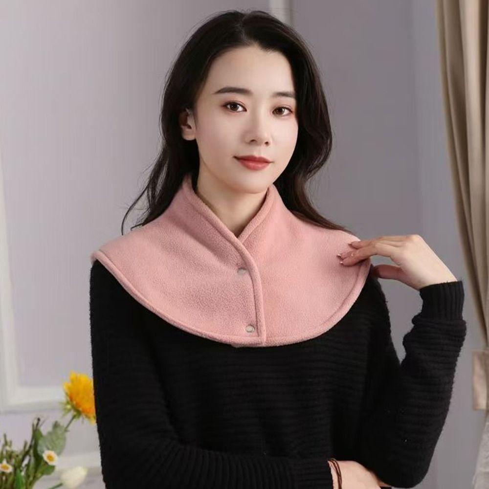 Warm Neck Protection Thick Neck Warmer Wrap Fake Collar  Sleeping Use