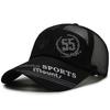 Mount White Sports Letter Printing Mesh Baseball Cap Sun Breathable Protection