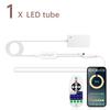 Wireless Bluetooth Remote Control Under Cabinet LED Unit Lights Bar 12V Dimmable Aluminium Tube For Kitchen Counter Closet Lamp