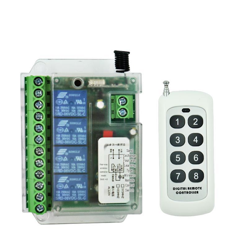 220V Multifunctional Wireless Remote Control Switch & Smart Receiver