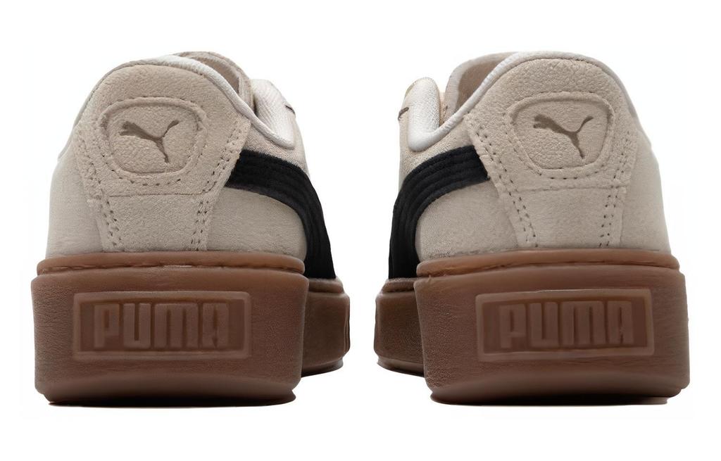 Puma Wmns Suede Platform 'Cutout - Alpine Snow Black'