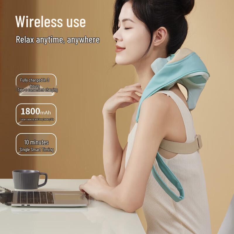Jiancheng Kneading Massage Shawl P60 CN plug (adapter included)