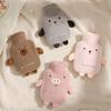 Cute Covered Hot Water Bottle, 500ml Capacity, Eco-Friendly, No Electricity Required, Soft, Warm, Perfect for Cold Weather, Keeps Feet Warm, Perfect F