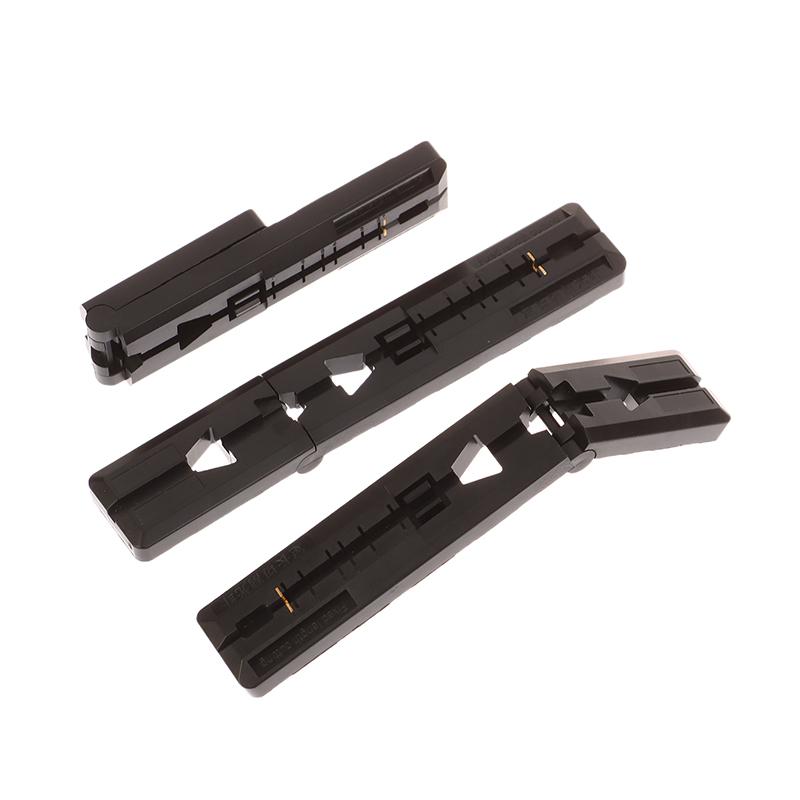1/4Pcs Lightweight Integrated Folding Fiber Optic Cable Stripper 2 In 1 Guide Rail Cold Connection Tools