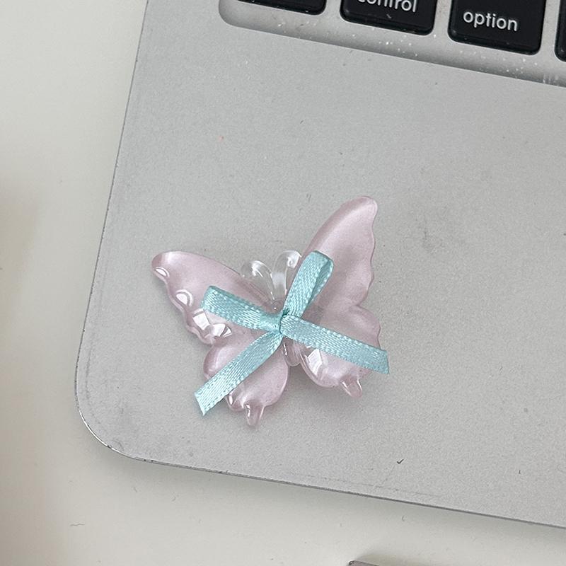 

Заколка-бабочка желейного цвета для женщин и девочек, стильная милая заколка для волос, милая боковая заколка, аксессуары для волос для вечеринок, подарки