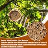 Bee Houses For The Garden Wooden Bee Hive Pollinating Palace Butterfly House Wasp Habitat For Garden Balcony Backyard Outside