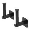 2pcs Hat Rack Retractable 15‑20 Hats   L Shaped Hooks Adhesive No Punching Baseball   Storage Rack for Home Kitchen Bedroom