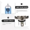 BELLIFFY 2pcs Auto Halogen Headlight Headlamp LED Light Bulb H4 Car Halogen Light Led Bike H4 Bulb Car Halogen Car
